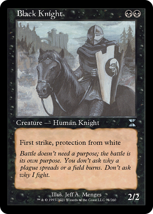 Black Knight (ME4-071) - Masters Edition IV Foil