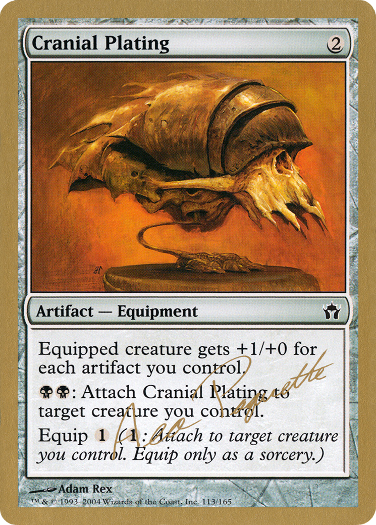 Cranial Plating (WCD-AP113) - World Championship Decks 2004