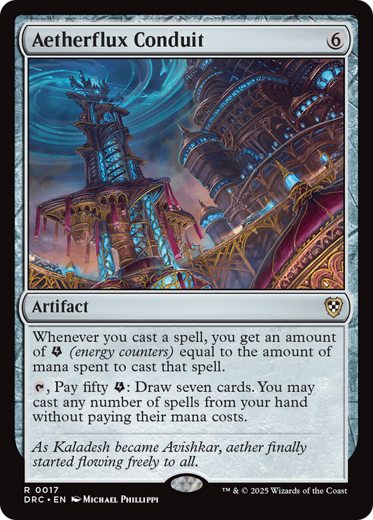 Aetherflux Conduit (DRC-017) - Commander: Aetherdrift Foil