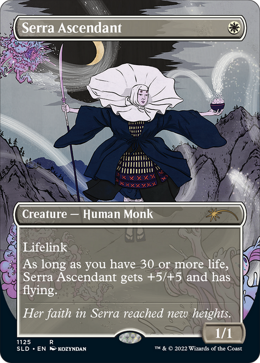 Serra Ascendant (SLD-1125) - Secret Lair Drop (Borderless)