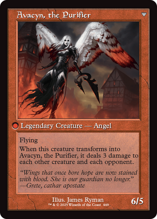 Archangel Avacyn // Avacyn, the Purifier (INR-449) - Innistrad Remastered Foil