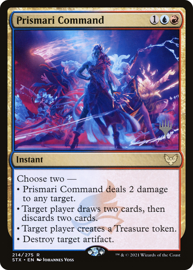 Prismari Command (PPSTX-214P) - Strixhaven: School of Mages Promos Foil