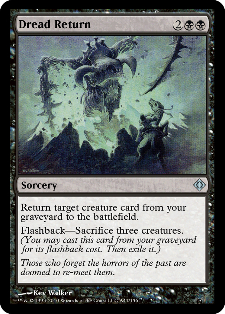 Dread Return (TD0-A41) - Magic Online Theme Decks