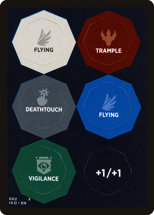 Ability Punchcard (TIKO-015) - Ikoria: Lair of Behemoths Tokens