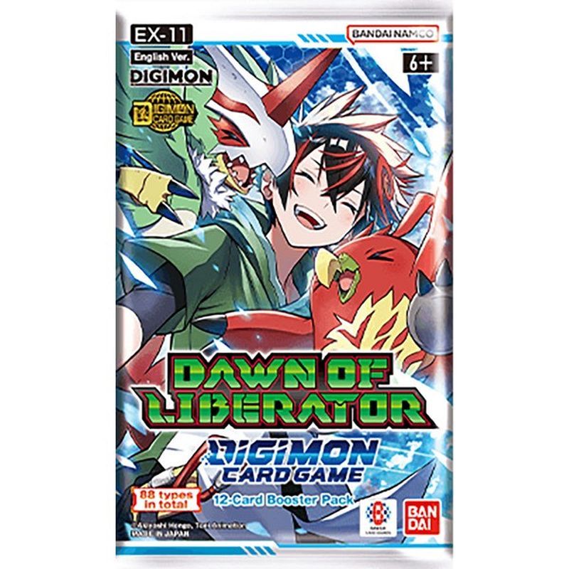 DIGIMON CG EX-11 DAWN OF LIBERATOR BOOSTER PACK