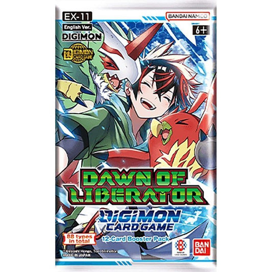 DIGIMON CG EX-11 DAWN OF LIBERATOR BOOSTER PACK