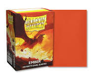 DRAGON SHIELD SLEEVES DUAL MATTE EMBER 100CT