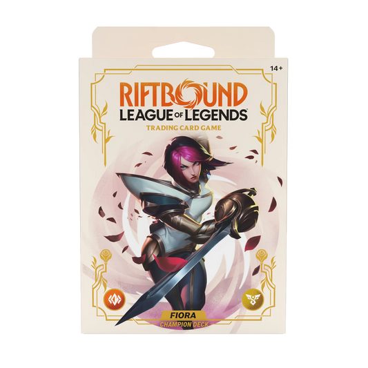 RIFTBOUND LEAGUE OF LEGENDS TCG SPIRITFORGED CHAMPION DECK FIORA