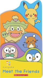 Meet the Friends (Monpoké Board Book) - English Edition
