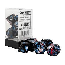CHX BRUSH POLYHEDRAL 7-DIE SET - Dark Side/Blue