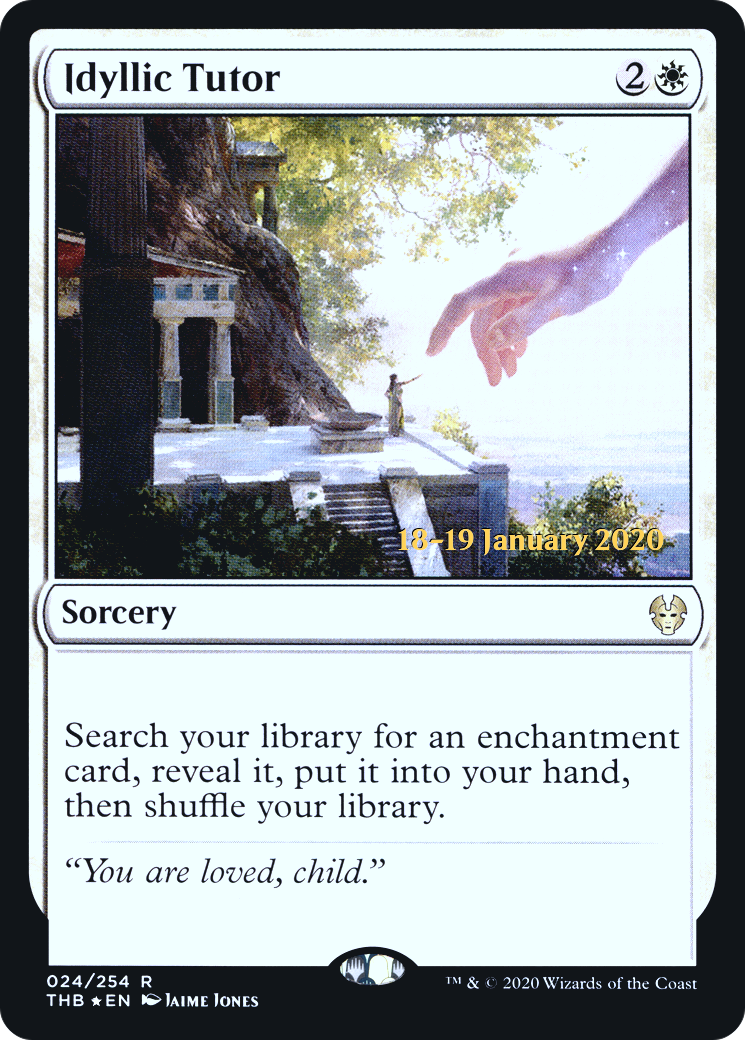 Idyllic Tutor (PRE-24S) - Theros Beyond Death Promos Foil