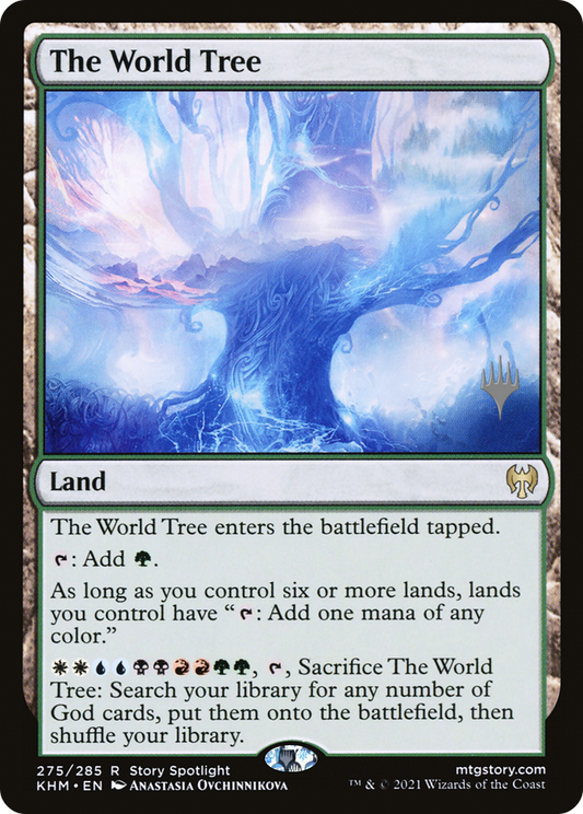 The World Tree (PPKHM-275P) - Kaldheim Promos Foil
