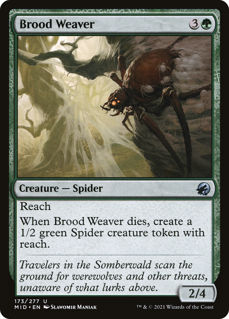 Brood Weaver (MID-173) - Innistrad: Midnight Hunt