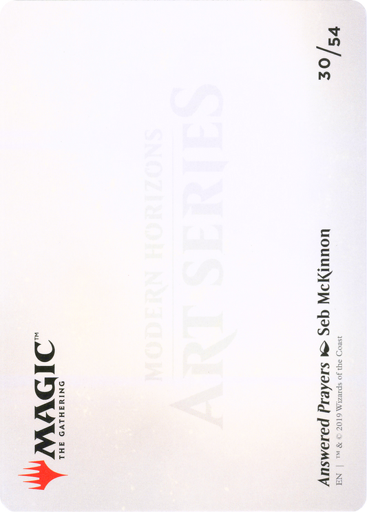 Answered Prayers // Answered Prayers (AMH1-030) - Modern Horizons Art Series (Borderless)