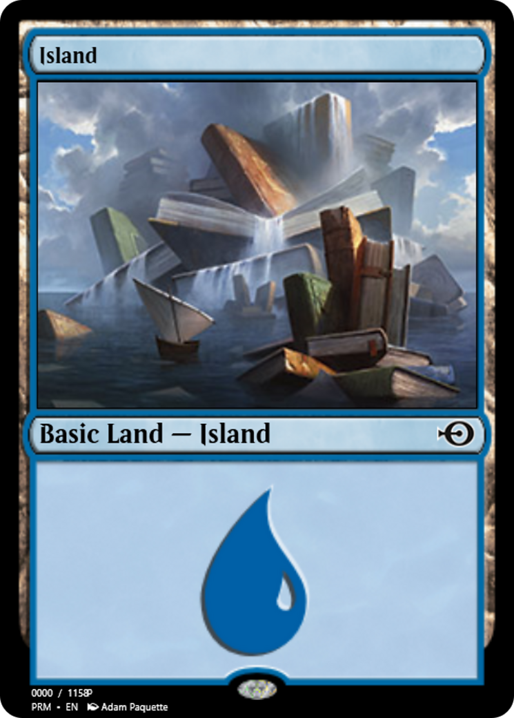 Island (PRM-81884) - Magic Online Promos