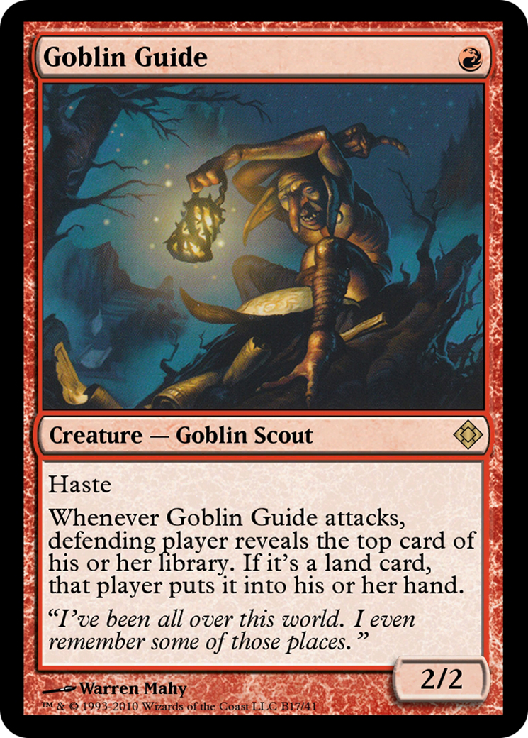 Goblin Guide (TD0-B17) - Magic Online Theme Decks