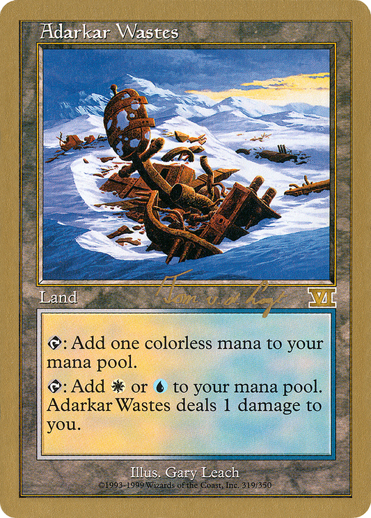 Adarkar Wastes (WCD-TVDL319) - World Championship Decks 2000