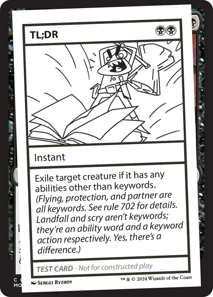 TL;DR (MB2PC-317) - Mystery Booster 2