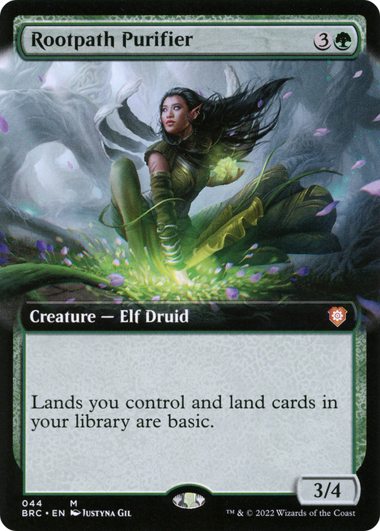 Rootpath Purifier (BRC-044) - The Brothers' War Commander: (Extended Art)