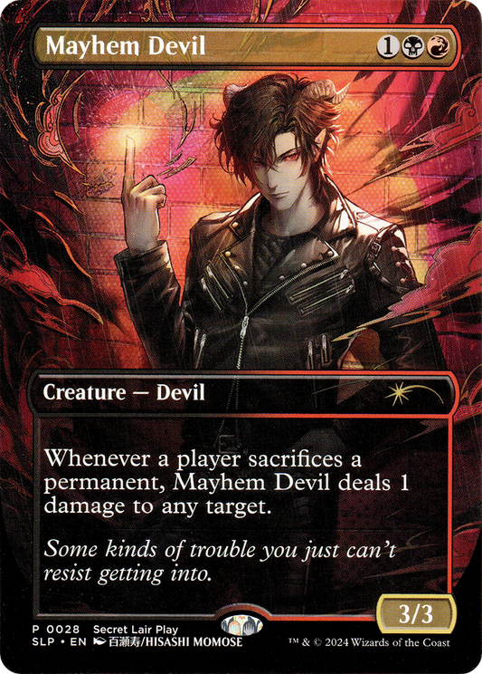 Mayhem Devil (SLP-028) - Secret Lair Showdown Foil