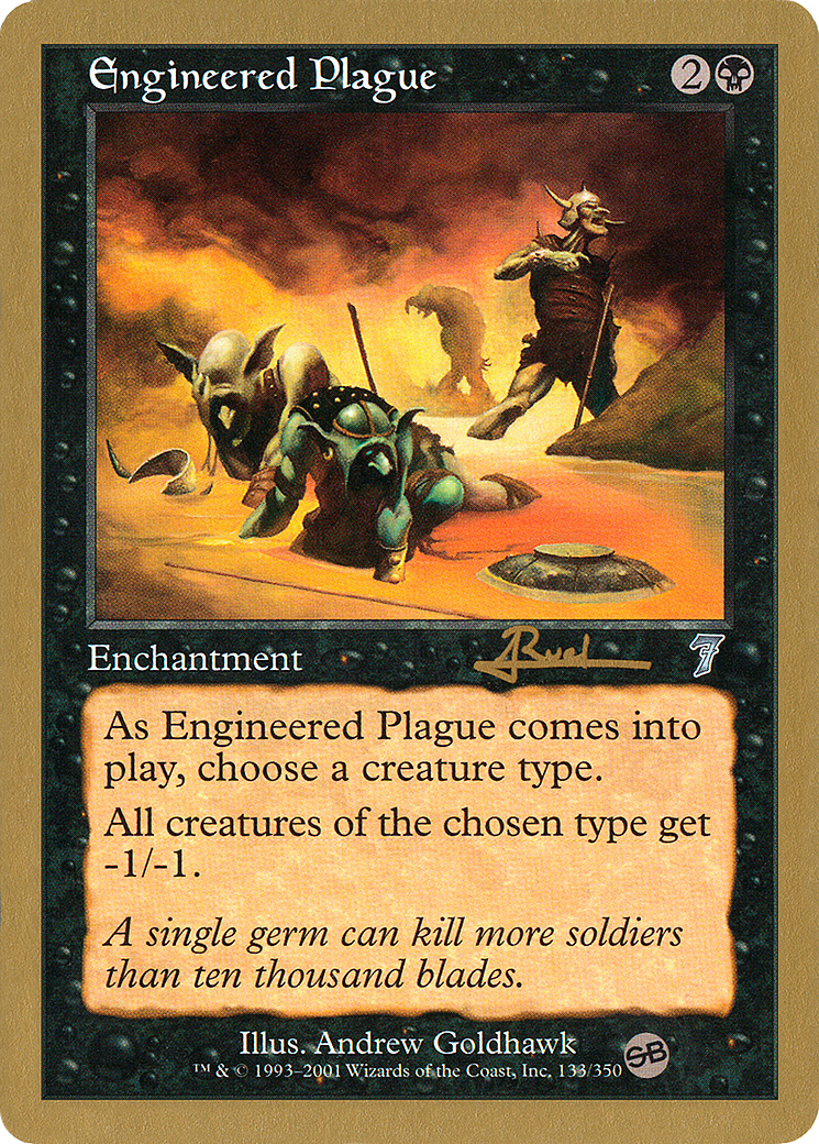 Engineered Plague (WCD-AR133SB) - World Championship Decks 2001