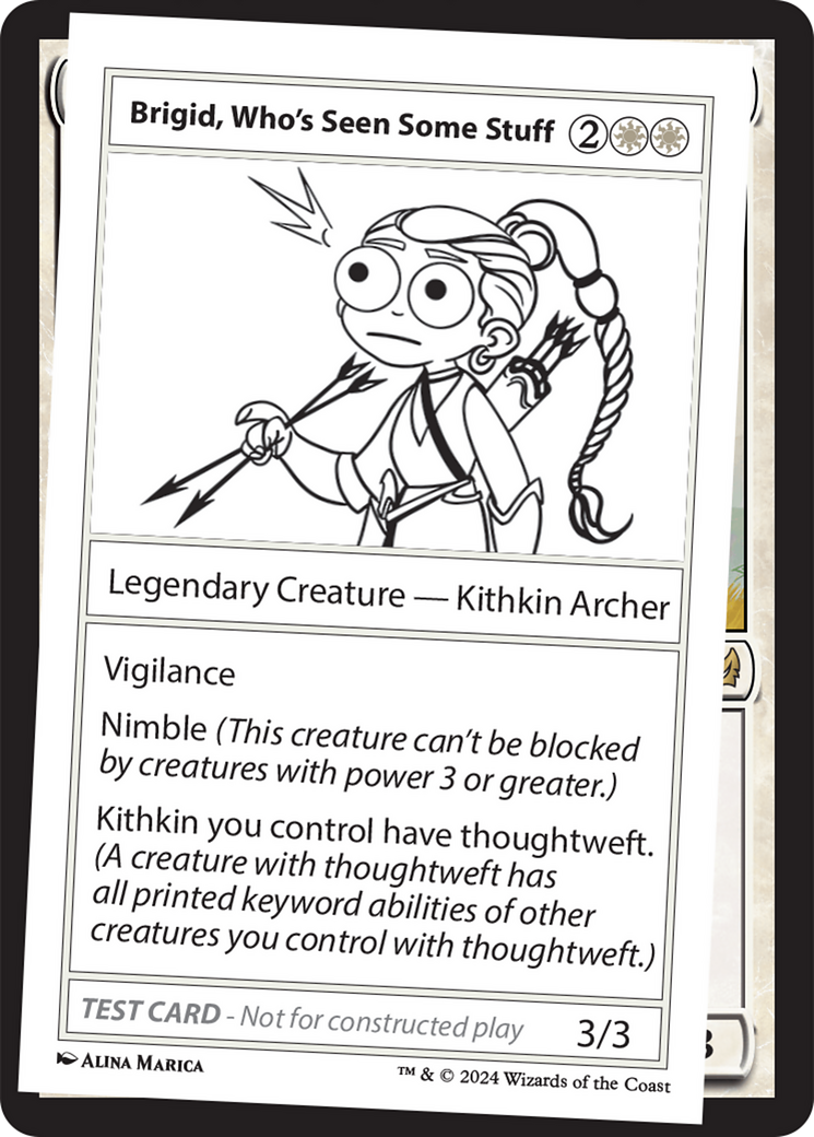 Brigid, Who's Seen Some Stuff (MB2PC-274) - Mystery Booster 2