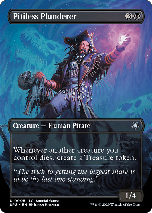 Pitiless Plunderer (SPG-005) - Special Guests (Borderless) Foil