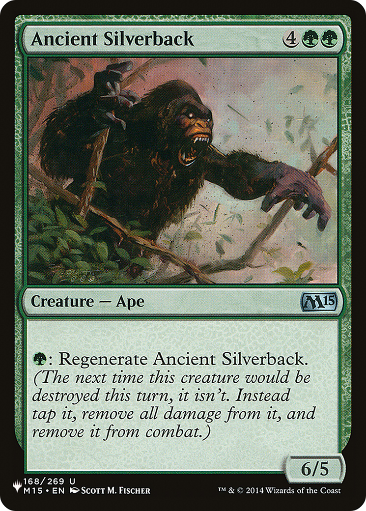 Ancient Silverback (LIST-M15-168) - The List