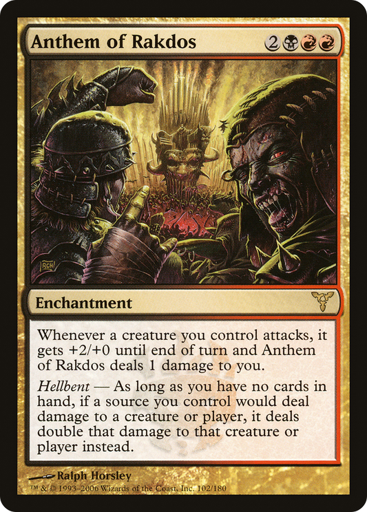 Anthem of Rakdos (DIS-102) - Dissension
