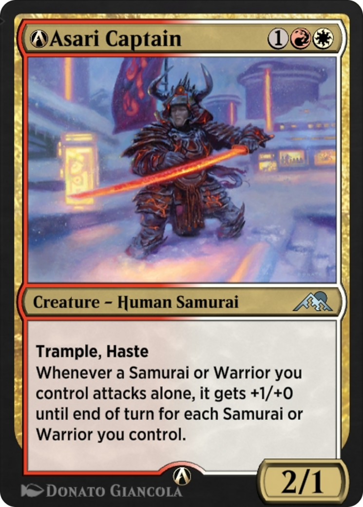 A-Asari Captain (NEO-A-215) - Kamigawa: Neon Dynasty