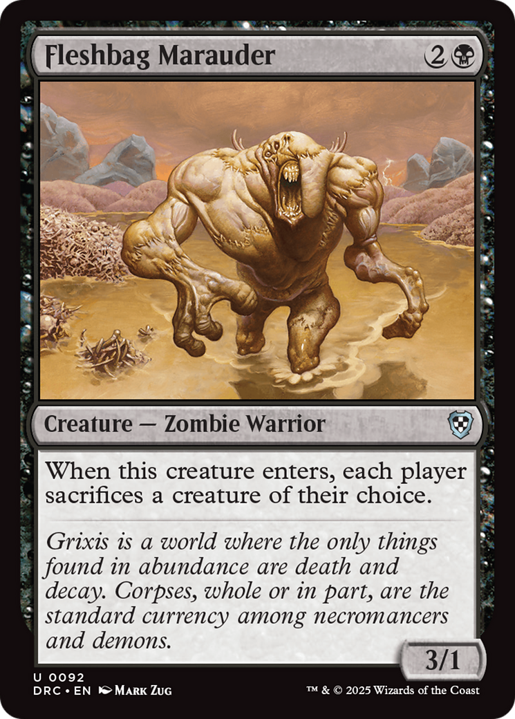 Fleshbag Marauder (DRC-092) - Commander: Aetherdrift Foil