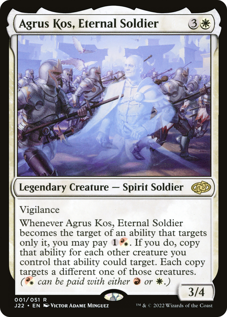 Agrus Kos, Eternal Soldier (J22-001) - Jumpstart 2022