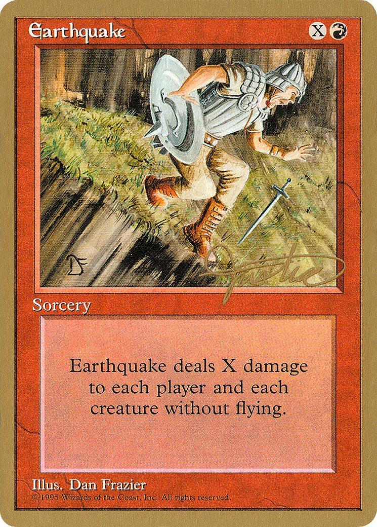 Earthquake (WCD-MJ189) - Pro Tour Collector Set