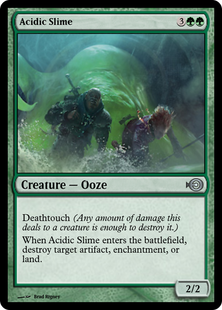 Acidic Slime (PRM-45199) - Magic Online Promos Foil
