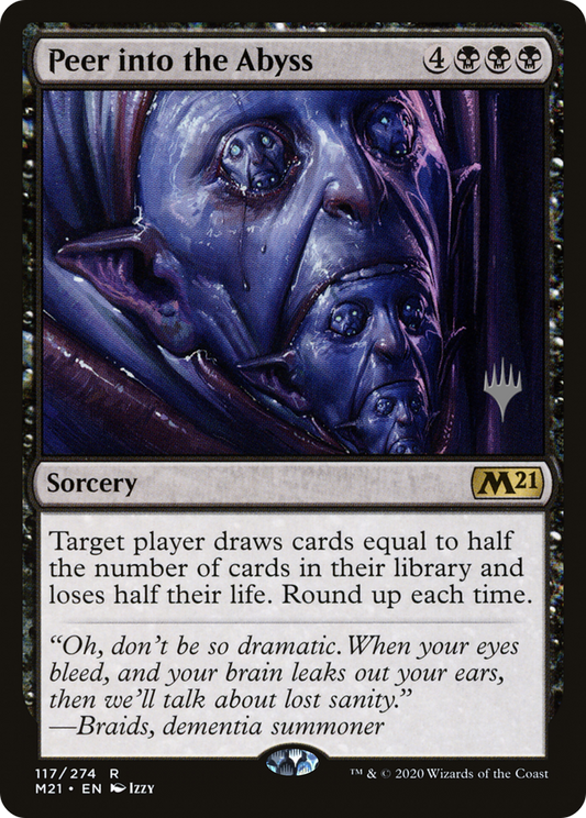 Peer into the Abyss (PPM21-117P) - Core Set 2021 Promos Foil