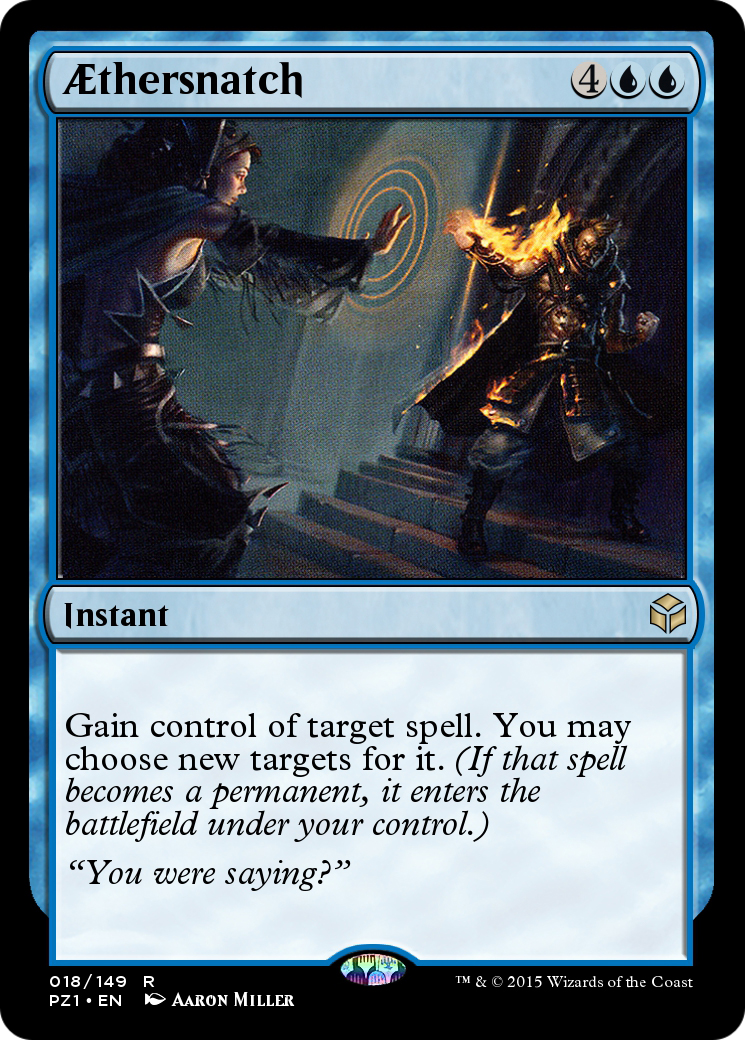 Aethersnatch (PZ1-018) - Legendary Cube Prize Pack