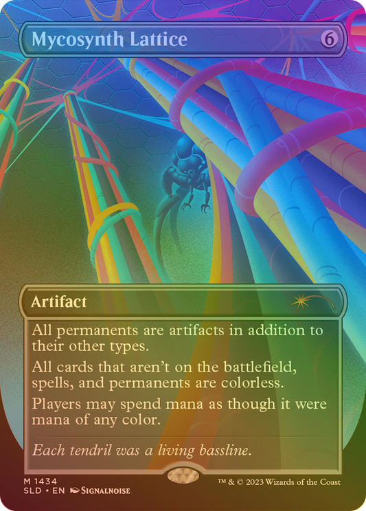 Mycosynth Lattice (SLD-1434★) - Secret Lair Drop (Borderless) Foil