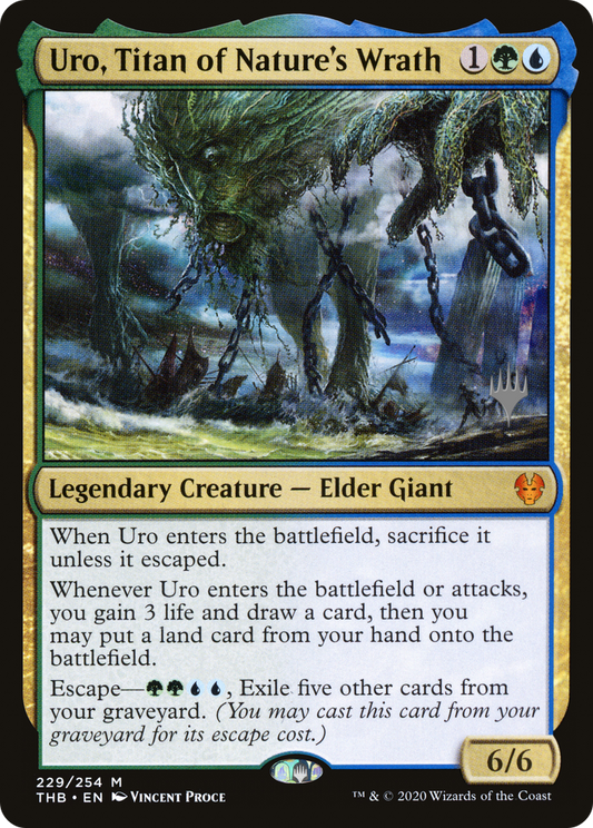 Uro, Titan of Nature's Wrath (PPTHB-229P) - Theros Beyond Death Promos