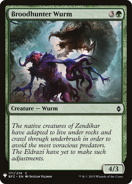 Broodhunter Wurm (LIST-BFZ-171) - The List