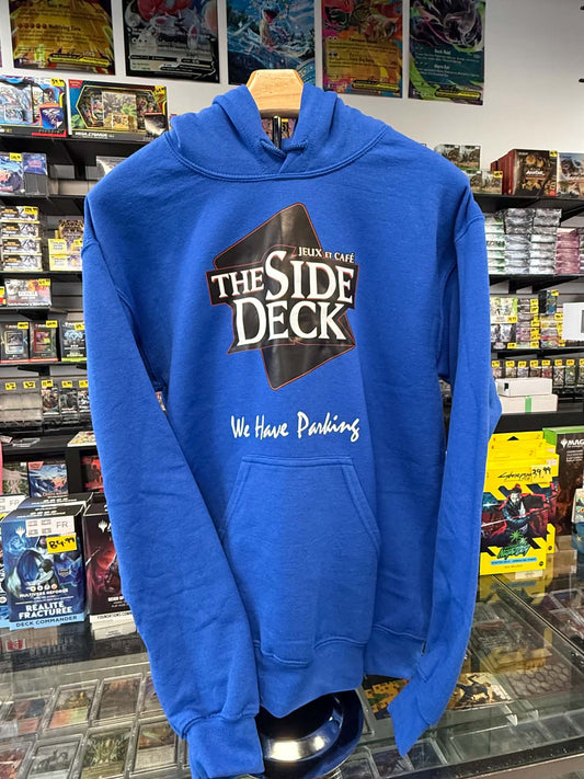 TSD Hoodie "We Have Parking" - Royal Blue