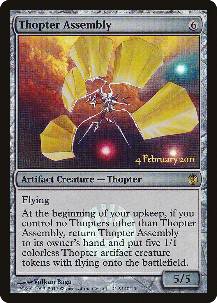 Thopter Assembly (LARP-140★) - Mirrodin Besieged Promos Foil