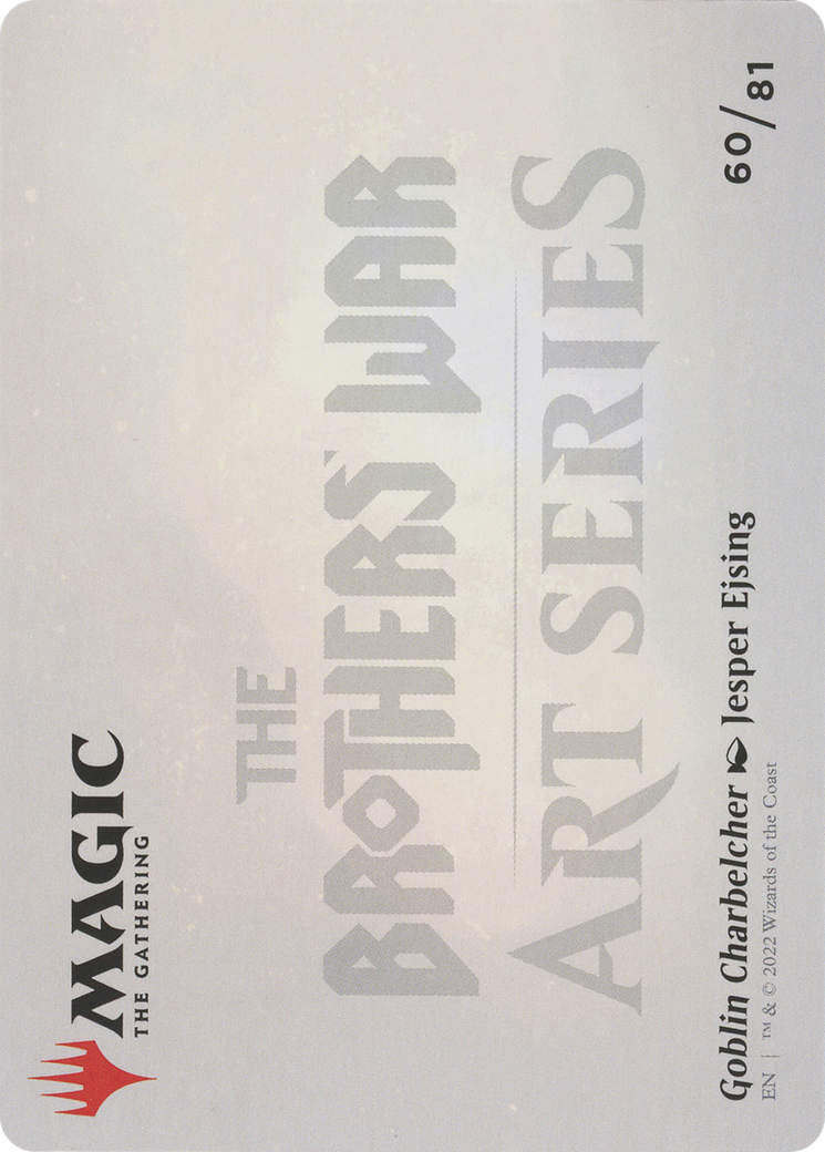 Goblin Charbelcher // Goblin Charbelcher (ABRO-060) - The Brothers' War Art Series (Borderless) Foil