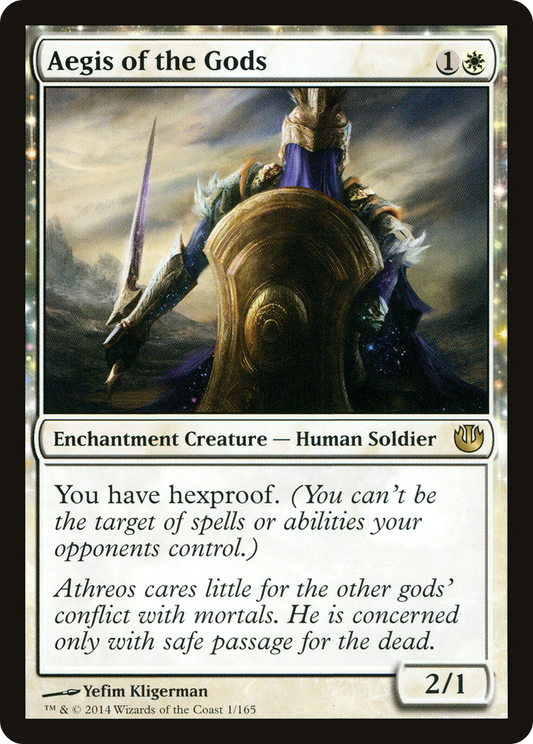 Aegis of the Gods (JOU-001) - Journey into Nyx: (enchantment) Foil