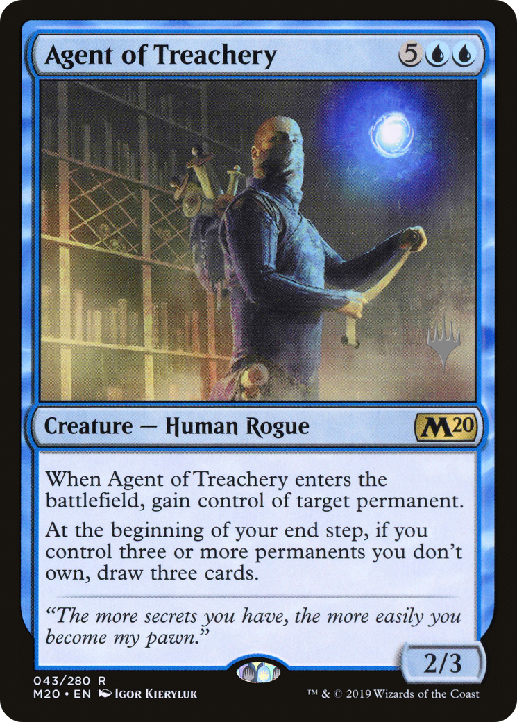 Agent of Treachery (PPM20-43P) - Core Set 2020 Promos