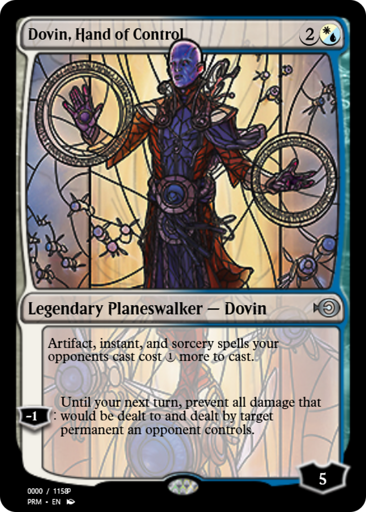 Dovin, Hand of Control (PRM-77961) - Magic Online Promos