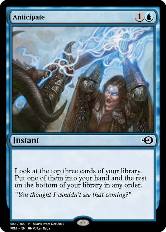 Anticipate (PRM-58267) - Magic Online Promos Foil