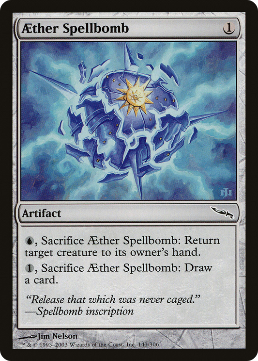 Aether Spellbomb (MRD-141) - Mirrodin