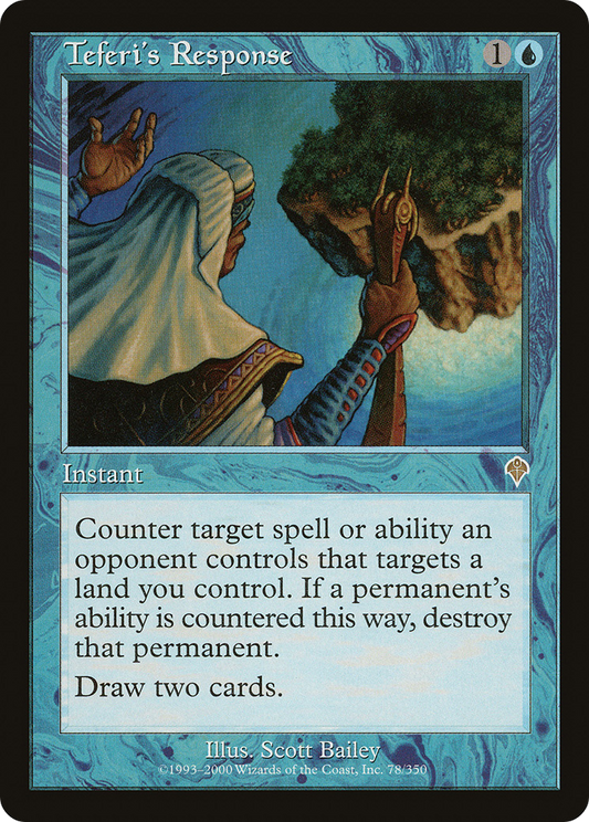 Teferi's Response (INV-078) - Invasion Foil