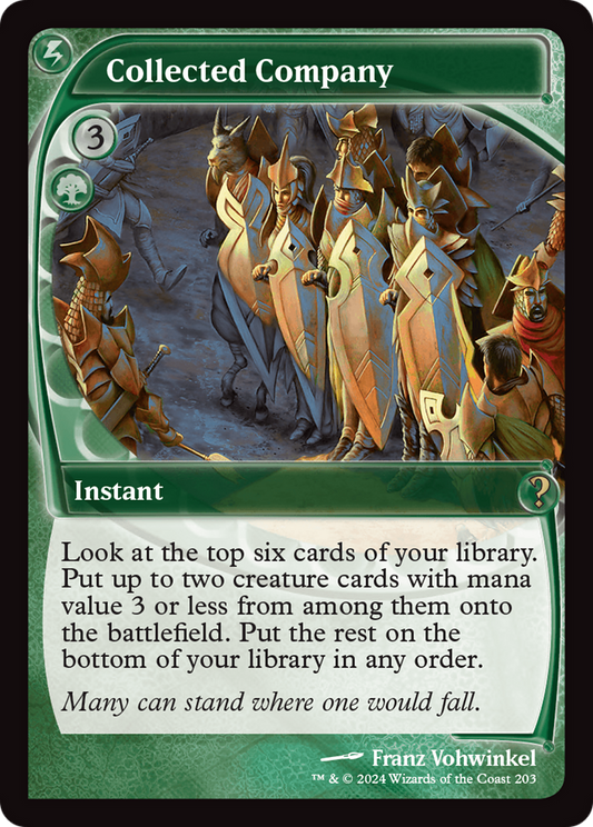 Collected Company (MB2-203) - Mystery Booster 2 Foil