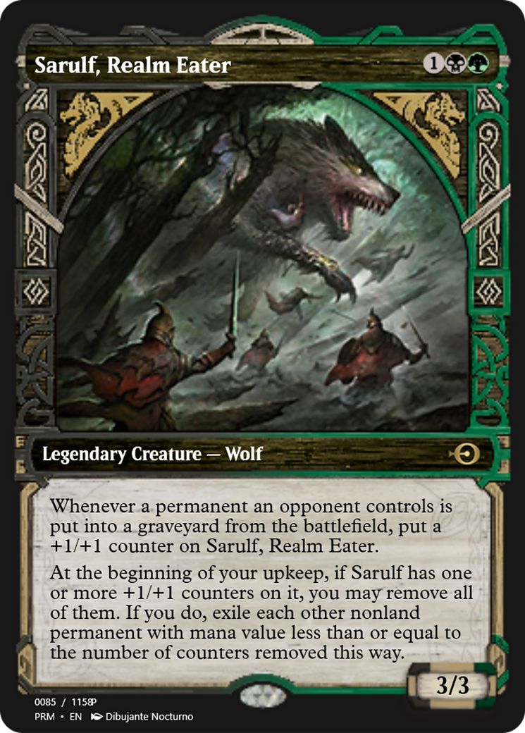 Sarulf, Realm Eater (PRM-88370) - Magic Online Promos